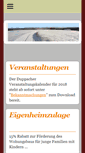 Mobile Screenshot of duppach.de